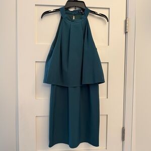 Small Emerald Green Halter Mini Dress